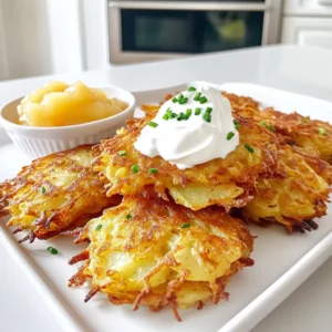 Air Fryer Potato Latkes Crispy and Simple Recipe