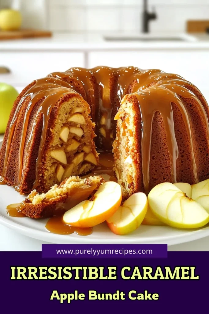 Indulge in the deliciousness of Apple Bundt Cake with Caramel Drizzle! This easy recipe combines tender, spiced apples with a rich caramel topping, perfect for any occasion. With simple ingredients like flour, eggs, and nuts, you can create a show-stopping dessert that your family will adore. Click to explore the full recipe and treat yourself to a slice of heaven! #AppleBundtCake #Baking #DessertRecipes #CaramelDrizzle