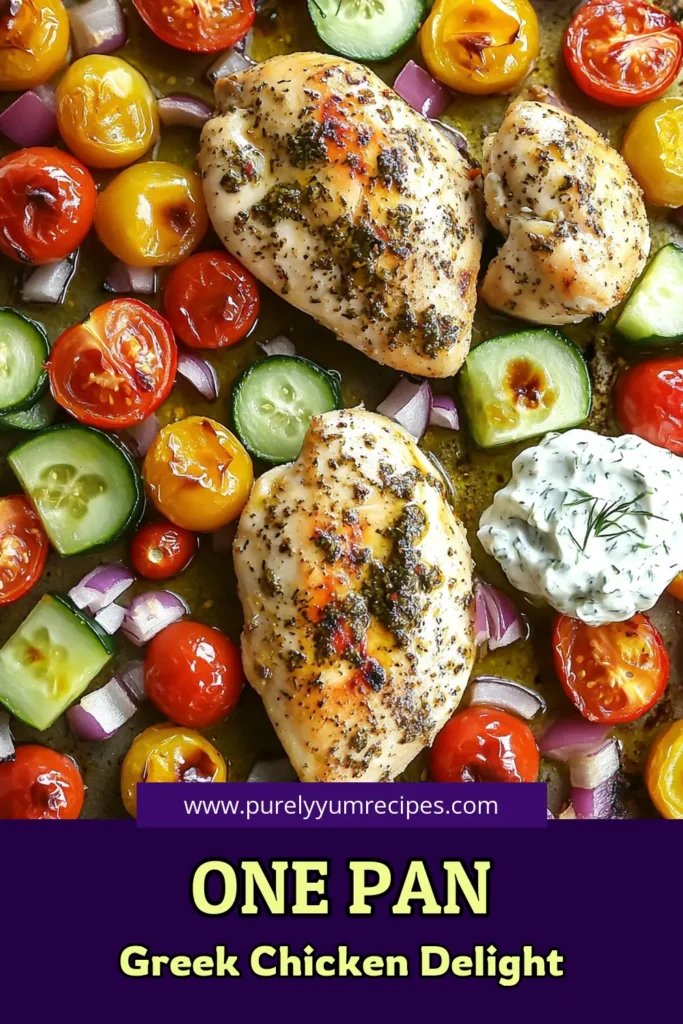 Savor the flavors of the Mediterranean with this Sheet-Pan Greek Chicken with Tzatziki Veggies! Discover how to marinate chicken to perfection and roast colorful veggies for a delicious meal that’s easy to prepare. This one-pan recipe not only saves time on cleanup but also impresses with its vibrant presentation. Click to explore the full recipe and bring a taste of Greece to your dinner table tonight!