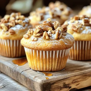 - 1 cup all-purpose flour - 1 cup whole wheat flour - 1 teaspoon baking powder - 1/2 teaspoon baking soda - 1/2 teaspoon salt - 1 tablespoon ground cinnamon These dry ingredients are the foundation of your muffins. The all-purpose flour and whole wheat flour give the muffins a nice texture. Baking powder and baking soda help them rise. Salt enhances the flavor, while ground cinnamon adds warmth. - 1/2 cup unsalted butter, softened - 3/4 cup packed brown sugar - 1/2 cup granulated sugar - 2 large eggs - 1 teaspoon pure vanilla extract - 1 cup buttermilk - 1/2 cup pure maple syrup The wet ingredients bring moisture and sweetness. Softened butter blends well with the sugars, creating a rich base. Eggs add structure and help bind everything together. The vanilla and maple syrup add depth and a sweet aroma, while buttermilk keeps the muffins tender. - 1 cup chopped pecans - Additional pecans for topping Pecans offer crunch and nutty flavor. They enrich the muffin's taste and add texture. Sprinkling extra pecans on top creates a delightful finish. You get both flavor and a pretty look with these toppings. First, preheat your oven to 350°F (175°C). This heat is perfect for baking muffins. While the oven warms up, prepare your muffin tin. You can line it with paper liners or grease it lightly with softened butter. This step keeps your muffins from sticking. In a medium bowl, combine the all-purpose flour, whole wheat flour, baking powder, baking soda, salt, and ground cinnamon. Use a whisk to mix them well. This ensures all dry ingredients blend together evenly. In a large mixing bowl, beat the softened butter with brown sugar and granulated sugar. Use an electric mixer for this task. Mix until the mixture is light and fluffy. This usually takes about 3 to 5 minutes. A good creaming gives your muffins a nice rise. Next, add the eggs to your butter-sugar mix. Do this one at a time, mixing well after each egg. Then, pour in the pure vanilla extract and maple syrup. Keep mixing until the batter is smooth and well blended. Now, it’s time to combine the dry and wet ingredients. Add the dry mix to the wet mix in parts. Start with dry ingredients and end with them. Alternate this with the buttermilk. Stir gently to avoid overmixing. After this, carefully fold in the chopped pecans. Save a handful for later. Using a cookie scoop or a large spoon, fill each muffin cup about two-thirds full of batter. Sprinkle the reserved pecans on top of each muffin for a nice crunch. Place the muffin tin in the hot oven. Bake for 18 to 20 minutes. Check doneness by inserting a toothpick into the center of a muffin. If it comes out clean, the muffins are ready. After baking, let them cool in the tin for 5 minutes. Then, move them to a wire rack to cool completely. To get the best muffins, avoid overmixing the batter. Mix until just combined. This keeps the muffins light and fluffy. When you see flour, stop mixing. Overmixing leads to tough muffins. The right oven temperature is key. Preheat your oven to 350°F (175°C). An accurate temperature ensures even baking. Use an oven thermometer if you're unsure about your oven's settings. Serve these muffins warm for the best flavor. Add a light dusting of powdered sugar on top. This makes them look fancy and taste sweet. For extra maple goodness, drizzle warm maple syrup over each muffin. It adds flavor and makes them even more delicious. I recommend using a non-stick muffin tin. This helps the muffins release easily. If you prefer, you can use paper liners for easy cleanup. You need basic mixing tools to make these muffins. A large mixing bowl and a whisk are essential. An electric mixer helps cream the butter and sugars. Make sure you have a good cookie scoop or large spoon to fill the muffin cups evenly. {{image_4}} You can make these muffins gluten-free. Use a gluten-free flour blend instead of all-purpose and whole wheat flour. This swap keeps the muffins light and fluffy. If you prefer a different sweetener, try honey or agave syrup. These options will give a unique taste while still being delicious. Want to add more fun? You can toss in chocolate chips. They will melt in the warm muffins and add a rich flavor. You can also mix in fruits like blueberries or bananas. They pair nicely with maple and pecans. Just make sure to adjust the batter for extra moisture. For a fall twist, add spices like nutmeg or ginger. These spices warm up the flavor and fit the season perfectly. In summer, brighten the muffins with citrus zests. Lemon or orange zest adds a fresh taste that makes the muffins pop. These small changes keep your muffins exciting all year round. After baking, let your Maple Pecan Coffee Cake Muffins cool down. Place them at room temperature. They stay fresh for about three days. Keep them covered with a clean kitchen towel or in a container. This helps keep them soft and moist. For longer storage, you can use the refrigerator or freezer. In the fridge, muffins can last for up to a week. Make sure to store them in an airtight container. For the freezer, wrap each muffin in plastic wrap and place them in a freezer bag. They will stay good for up to three months. To enjoy warm muffins again, use the oven or microwave. If using the oven, preheat it to 350°F (175°C). Place the muffins on a baking sheet and heat for about 10 minutes. For the microwave, heat each muffin for about 15-20 seconds. This will bring back their soft texture. To stop muffins from sticking, grease the pan well. Use softened butter or cooking spray. You can also use paper liners. If you use liners, make sure they fit snugly. This way, the muffins lift out easily after baking. Yes, you can. If you don't have buttermilk, use milk with vinegar. Add 1 tablespoon of vinegar to 1 cup of milk. Let it sit for five minutes. This makes a great substitute. You can also use yogurt mixed with water or regular milk. Check the muffins after 18 minutes. Insert a toothpick into the center. If it comes out clean, the muffins are done. The tops should look golden brown and spring back when touched lightly. If you have leftover muffins, store them in an airtight container. You can serve them warm the next day. For stale muffins, toast them lightly. Adding butter or maple syrup can help revive their flavor. You can also crumble them into yogurt or ice cream for a tasty treat. You learned how to make delicious muffins from scratch. We covered dry and wet ingredients, as well as tasty add-ins. I gave you clear steps to mix and bake your muffins perfectly. Tips for the best texture and flavor help you improve your skills. Remember, you can try different ingredients for your desired taste. Store your muffins right for freshness. Now, you’re ready to enjoy warm, tasty treats any time!
