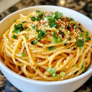 Spicy Garlic Noodles Quick and Flavorful Recipe