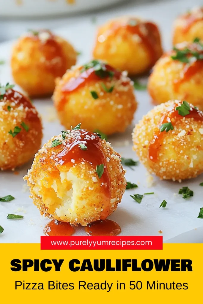 Try these delicious Cauliflower Buffalo Pizza Bites for the perfect blend of flavor and health! These Keto cauliflower bites are a great alternative to traditional pizza, making them ideal for a low-carb diet. Enjoy healthy buffalo pizza bites that are gluten-free and packed with flavor. Perfect for parties or as a snack! Click for the complete recipe and make your next gathering a hit! #CauliflowerBuffaloPizzaBites #KetoCauliflowerBites #HealthyBuffaloPizzaBites #LowCarbPizzaRecipes