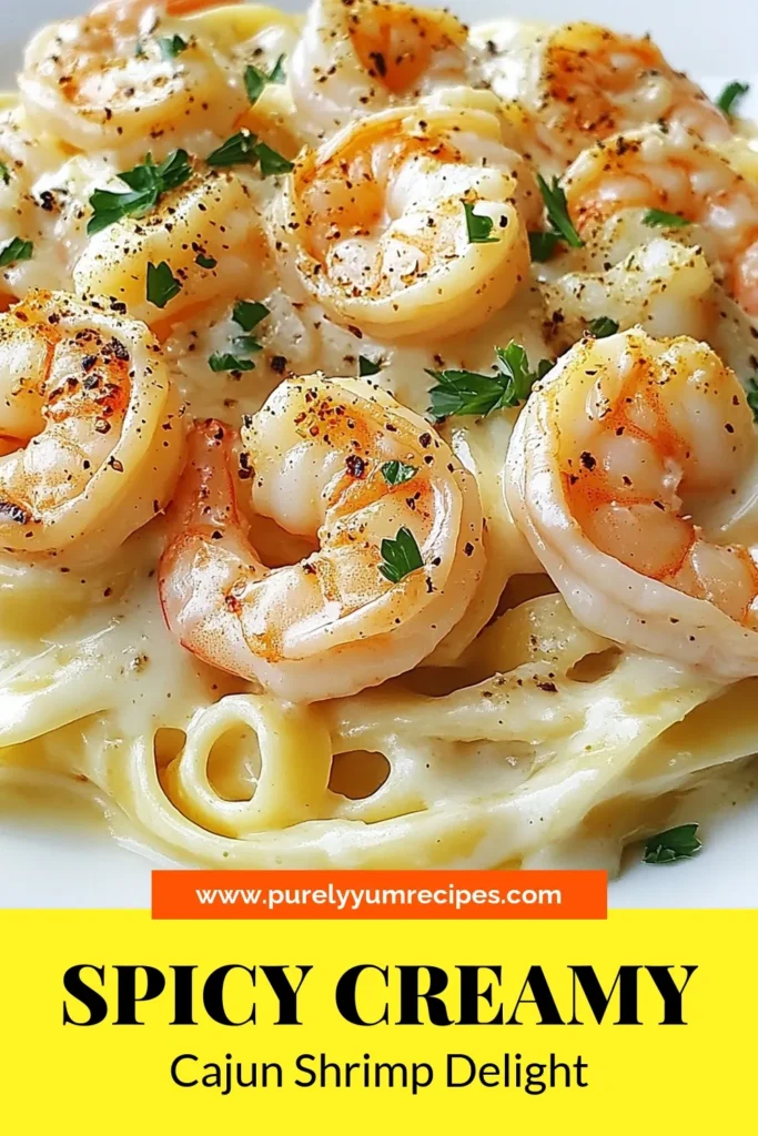 Indulge in this delicious Cajun shrimp alfredo recipe, perfect for pasta lovers! This easy shrimp pasta dish features tender fettuccine pasta with shrimp, all enveloped in a creamy Cajun alfredo sauce. With the zing of Cajun seasoning, it's a flavor explosion! Ready in just 30 minutes, it's ideal for busy weeknights. Try this Cajun seasoning shrimp recipe today and elevate your dinner game! Save for later! #CajunShrimpAlfredo #ShrimpPasta #EasyDinner #PastaLovers