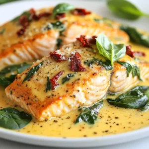 Creamy Tuscan Salmon Delightful and Simple Recipe