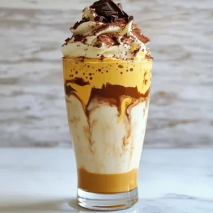 To make a delightful Chocolate Espresso Dalgona, you need a few simple items: - 2 tablespoons instant coffee - 2 tablespoons unsweetened cocoa powder - 2 tablespoons granulated sugar - 2 tablespoons boiling hot water - 1 cup milk (your choice of dairy or plant-based) These ingredients create a rich and creamy coffee treat. The instant coffee provides that strong coffee flavor. The unsweetened cocoa powder adds a nice chocolate touch. Sugar balances the bitterness of coffee and cocoa. Boiling hot water helps blend everything well. Finally, milk makes your drink smooth and creamy. You can add fun toppings to make your Dalgona even better: - Ice cubes (optional, for a chilled drink) - Whipped cream (optional, for a decadent topping) - Chocolate shavings or cocoa nibs (for a decorative garnish) Ice cubes cool your drink, making it refreshing. Whipped cream adds sweetness and a soft texture. Lastly, chocolate shavings or cocoa nibs give a fancy look and extra flavor. Feel free to mix and match toppings based on your taste! {{ingredient_image_2}} First, gather your instant coffee, cocoa powder, granulated sugar, and boiling hot water. In a mixing bowl, add: - 2 tablespoons instant coffee - 2 tablespoons unsweetened cocoa powder - 2 tablespoons granulated sugar - 2 tablespoons boiling hot water Stir gently to make sure all the dry ingredients get wet. This step is key to a smooth mix. Now it&rsquo;s time to whip! Use a hand whisk or an electric mixer. Whisk the mixture fast for about 2-4 minutes. You want it thick and frothy, like whipped cream. The more air you whip in, the better the texture will be. Keep going until you see soft peaks form. Grab a tall glass. If you like it cold, add ice cubes to your taste. Then, pour in your choice of milk, filling the glass about three-quarters full. Whole milk gives a rich taste, while almond or oat milk adds a unique flavor. Now, carefully spoon the frothy chocolate espresso mix on top of the milk. This creates a lovely layered look. If you want, you can swirl it gently for a cool marbled effect. Leaving it layered looks pretty too! To make it even more special, top your drink with whipped cream. A big dollop adds a creamy finish that complements the coffee. Finish it off by sprinkling chocolate shavings or cocoa nibs on top. This adds a nice touch and extra flavor. Serve it right away with a straw or spoon, and enjoy the fun of mixing! To make your Chocolate Espresso Dalgona shine, whisking is key. A hand whisk works well, but I recommend an electric mixer for speed. With the electric mixer, start on low, then increase to high. This helps to create that fluffy texture. Keep whisking until the mixture looks thick and creamy, about 2-4 minutes. Don&rsquo;t rush this step; the fluffier, the better! The type of milk you use matters. Dairy milk gives a rich taste, while plant-based milks add unique flavors. Almond milk adds a nutty note. Oat milk is creamier and sweeter, which can enhance the drink. If you choose soy milk, you&rsquo;ll notice a nice, smooth texture. Experiment with different milks to find your favorite combination. Each option changes the flavor profile, so have fun with it! Pro Tips Use Fresh Ingredients: For the best flavor, ensure your instant coffee and cocoa powder are fresh. Stale ingredients can dull the taste of your drink. Whisking Technique: If using a hand whisk, make sure to whisk vigorously and in a circular motion for the best frothy texture. An electric mixer can save time and effort. Milk Temperature: If you prefer a warm version of this drink, warm the milk before pouring it into the glass, but avoid boiling it to prevent curdling. Customizable Sweetness: Adjust the sugar to your taste. You can also experiment with flavored syrups or alternative sweeteners for a unique twist. {{image_4}} You can make your Chocolate Espresso Dalgona even better. One way is by adding flavor extracts. A few drops of vanilla or almond extract can transform the drink. These flavors blend well with the cocoa and coffee. Try different extracts to find your favorite mix. Another way to enhance flavor is by experimenting with cocoa powders. Not all cocoa is the same. Some are rich and dark, while others are light and sweet. Using different types will change the taste. For example, Dutch-processed cocoa gives a smoother flavor. Regular cocoa adds a nice bite. Mix it up and see what you like best! You can also create seasonal versions of your Dalgona. One fun twist is Pumpkin Spice Dalgona. Just add pumpkin spice mix to your whipped cocoa coffee. It adds a warm, cozy flavor that's perfect for fall. The spices will make your drink feel like a hug in a cup. Another idea is Peppermint Chocolate Dalgona for the winter. Add a few drops of peppermint extract to your mix. This gives a fresh, minty taste that pairs well with chocolate. It&rsquo;s great for holiday gatherings or a cozy night in. Let your creativity shine and enjoy these tasty twists! To keep your Chocolate Espresso Dalgona fresh, store any leftover whipped mixture in an airtight container. Refrigerate it for up to three days. This helps maintain its creamy texture. If you notice it has lost some fluffiness, don't worry! You can revive the whipped mixture by whisking it again. A quick whisk will bring back that lovely froth. Instant coffee and cocoa powder have a long shelf life. Usually, they last about two years if stored in a cool, dry place. Keep them in airtight containers to prevent moisture. For milk, check the expiration date. If you want it to last longer, store it in the coldest part of your fridge, not in the door. Use it within a week after opening for the best taste and freshness. Dalgona coffee is a whipped drink made from instant coffee, sugar, and water. It comes from South Korea and gained fame online in 2020. The drink has a creamy, frothy top and is served over milk. It became popular because it's fun to make and looks great in photos. You can enjoy it hot or cold, making it a versatile treat for coffee lovers. You can use regular coffee, but it won't give the same results. Instant coffee dissolves in water easily and creates that fluffy texture we love. Regular coffee needs brewing, which takes more time and effort. If you want to try regular coffee, use a strong brew and whisk it with sugar and cocoa. However, it may not be as thick and creamy as the traditional Dalgona. To make a dairy-free Dalgona coffee, simply swap out regular milk for plant-based milk. Almond milk, oat milk, or coconut milk work well. Each type adds a unique flavor. For best results, choose unsweetened options to let the coffee shine. You can also use whipped coconut cream for a rich topping. This way, you still enjoy that creamy texture without dairy. This blog post shared how to make a delicious whipped chocolate espresso drink. We covered key ingredients like instant coffee, cocoa powder, and milk options. I provided steps for mixing, layering, and garnishing your drink. Plus, I shared helpful tips for perfecting the whip and suggested fun flavor variations. Remember, enjoying this drink can be a creative process. Don&rsquo;t be afraid to try new ideas. The joy of making this drink is all about personal taste. Enjoy your delicious creation!