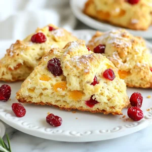 Cranberry Orange Scones Flavorful and Easy Treat