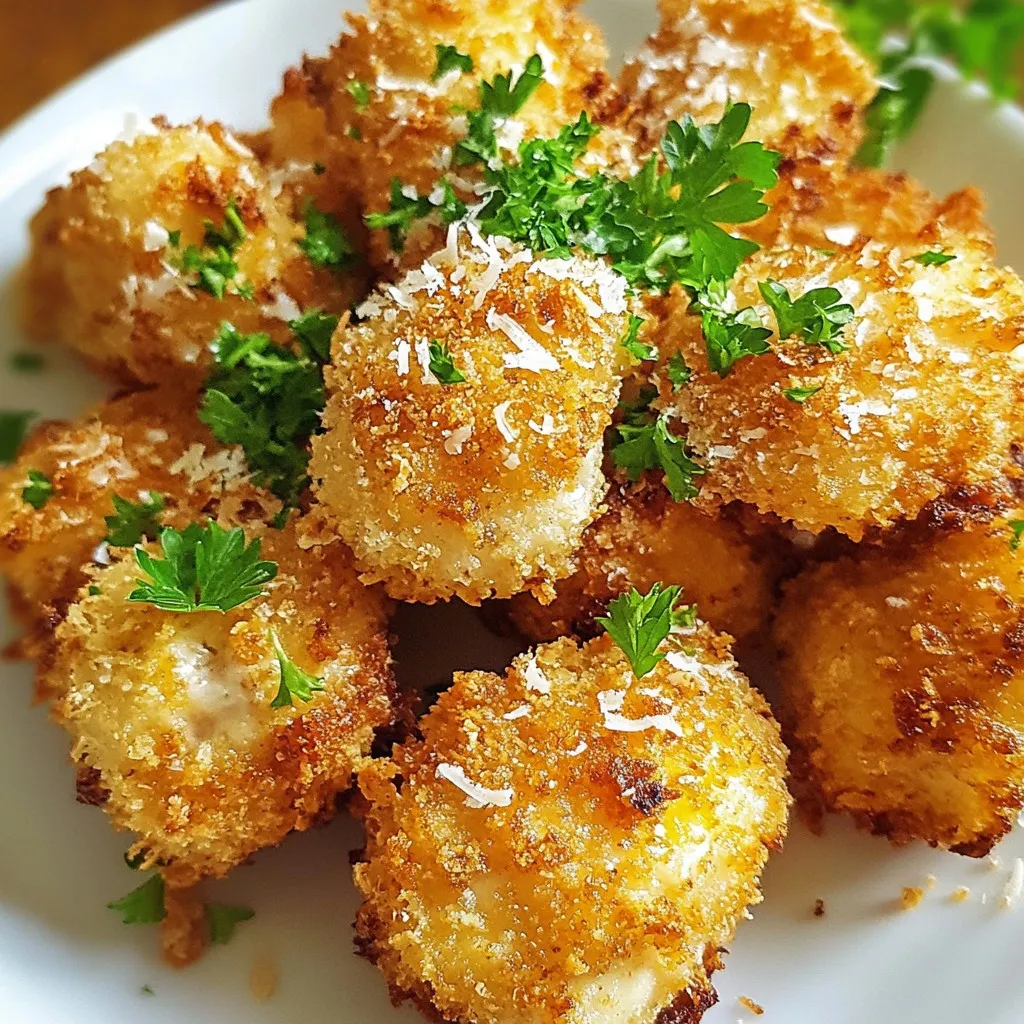 Irresistible Garlic Parmesan Chicken Bites Recipe