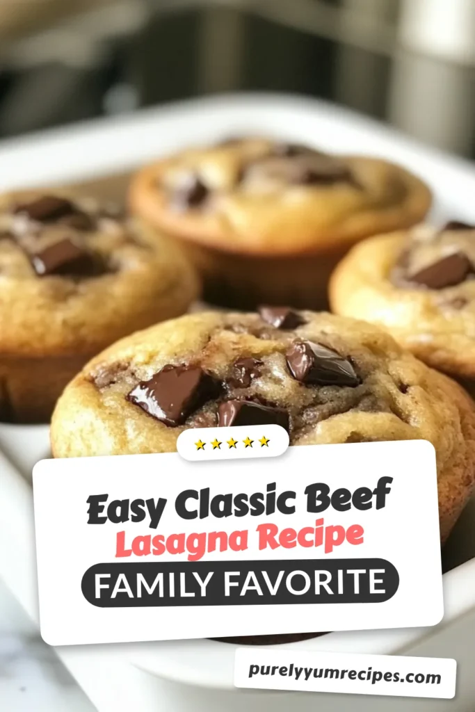 Savor these delicious banana chocolate chunk muffins with our easy banana muffin recipe! Made with ripe bananas and coconut oil, these healthy chocolate banana muffins come together in just 30 minutes. Discover how to create homemade chocolate chip muffins that are perfectly tender and packed with flavor. Perfect for breakfast or a snack! Try this recipe today and indulge your sweet tooth! #BananaMuffins #HealthyBaking #ChocolateChunk #MuffinRecipe