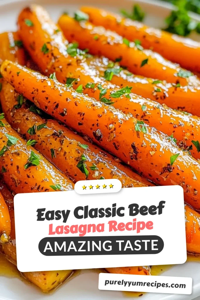 Discover the mouthwatering flavor of honey garlic glazed carrots, a perfect addition to your mealtime! This easy carrot recipe combines tender baby carrots with a sweet honey glaze, making it an irresistible side dish recipe. Ideal for busy evenings, this quick healthy recipe is simple to prepare and sure to impress. Click to learn how to make these delicious honey glaze vegetables today and enhance your dinner table! #HoneyGarlicGlazedCarrots #EasyCarrotRecipes #SideDishRecipes #QuickHealthyRecipes