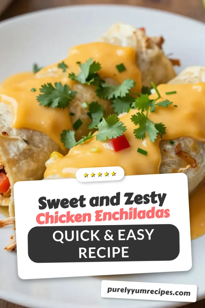 Dive into the deliciousness of Honey Lime Chicken Enchiladas with this easy enchilada recipe! Perfect for a family dinner, these flavorful enchiladas with lime sauce combine tender chicken, fresh veggies, and gooey cheddar cheese. This dish is not just quick to make; it’s a crowd-pleaser that guarantees satisfaction. Try these easy enchiladas with honey tonight! Save this recipe for later! #HoneyLimeChickenEnchiladas #EasyEnchiladas #CheddarCheeseEnchiladas #LimeSauce