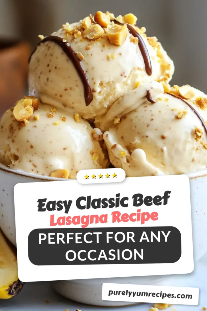 Indulge in this delicious vegan peanut butter banana ice cream! This creamy banana ice cream recipe features ripe bananas blended with creamy peanut butter and coconut milk for a healthy frozen banana treat. It's the perfect dairy-free banana dessert that's both easy and satisfying. Whip up this easy vegan ice cream recipe in just a few minutes and enjoy a guilt-free dessert any time! Save this recipe for later! #VeganIceCream #HealthyDessert #DairyFree #BananaTreat