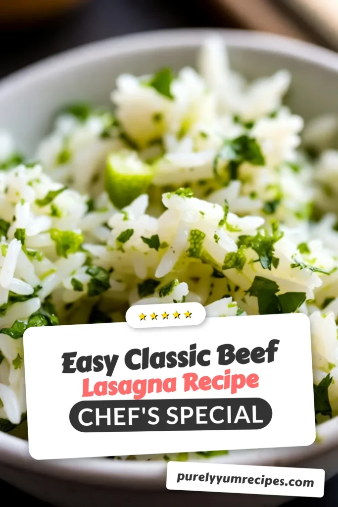 Elevate your meals with this zesty cilantro lime rice recipe, a perfect vegetarian rice side dish that will impress everyone at your table. This quick cilantro rice recipe is light, fluffy rice with lime and fresh cilantro, bursting with flavor. Ready in just 30 minutes, it's the ideal accompaniment for any protein or vegetable dish. Don't miss out on this delightful addition to your meal prep—save it now! #CilantroLimeRice #VegetarianRecipes #FluffyRice #RiceSideDish